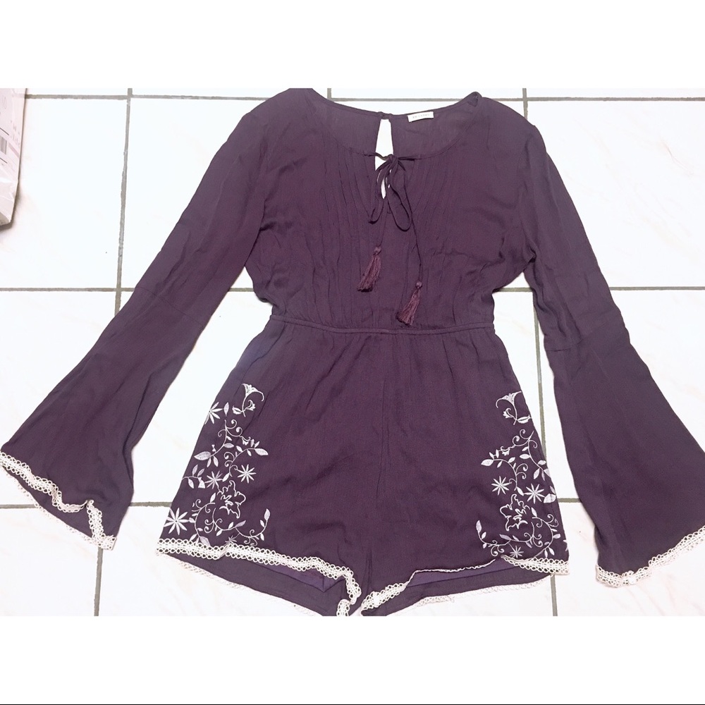 🆕✨ Purple Romper